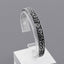 Classic Viking Rune Thor's Hammer Open Cuff Titanium Steel Men's Bangle