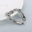 "Geometric Stainless Steel Twist Chain Bracelet DIY Woven Jewelry Accessories"