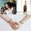 Classic Round Natural Stone Frosted Beaded Bracelet Set