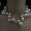 Classic Solid Color Pearl Tassel Pendant Necklace for Women