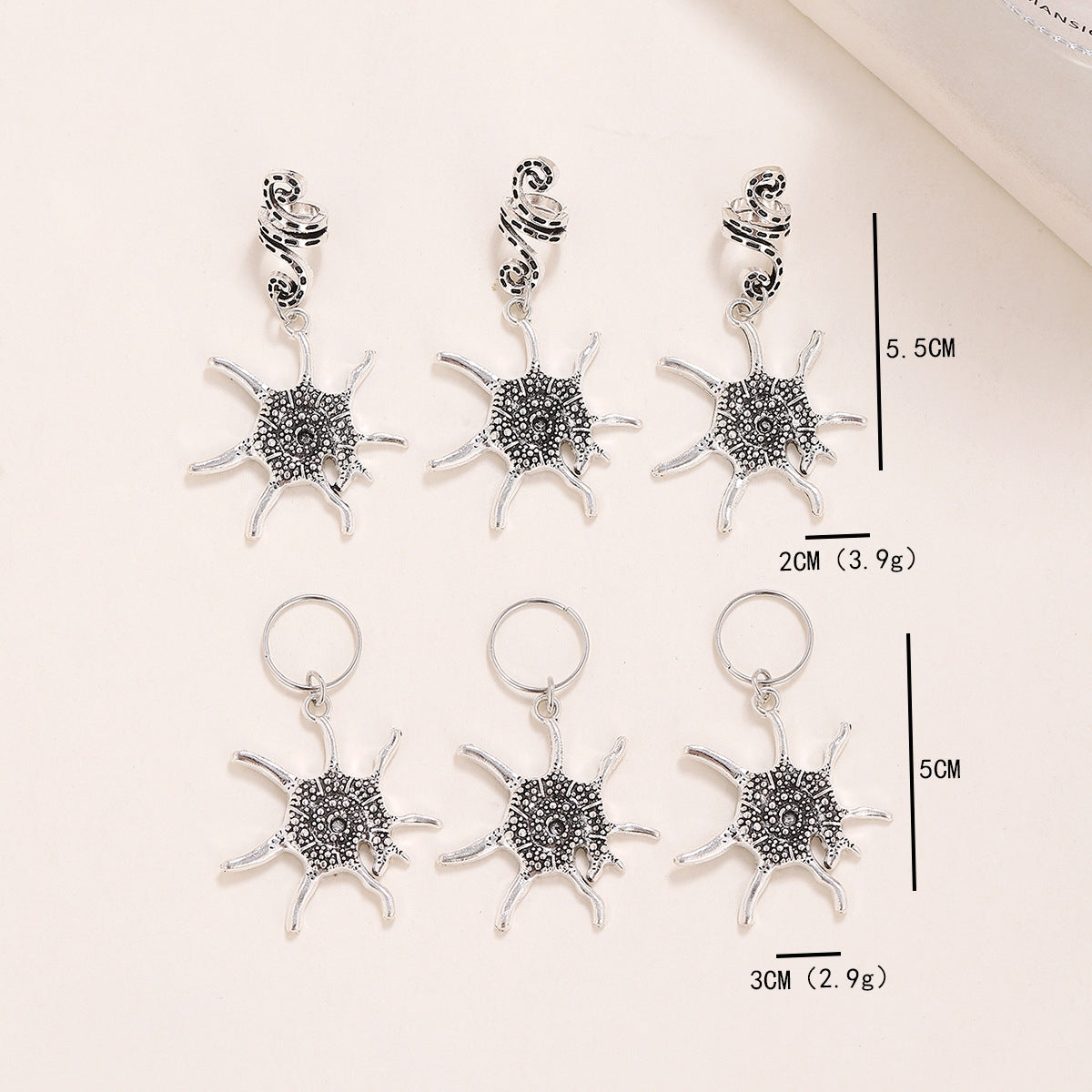 Classic Halloween Skull and Spider Hair Accessory Set