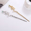 Classical Serpentine Diamond-Studded Metal Hairpin - Personalized Luxury Design