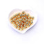 14k Gold Plated Solid Copper Beads for DIY Jewelry Making Bracelet Necklace Accessories