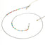 Colorful Crystal Stainless Steel Anti-Slip Sunglasses Chain
