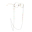 Colorful Crystal Stainless Steel Anti-Slip Sunglasses Chain