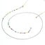 Colorful Triangle Crystal Stainless Steel Anti-Skid Sunglasses Chain