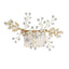 Handmade Alloy Pearl Bridal Hair Comb Wedding Party Headdress Accessories