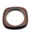 Commute Solid Color Square Wood Bangle - Vintage Style Women's Accessory