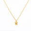 18K Gold Plated Sun Palm Heart & Hamsa Hand Zircon Pendant Necklace