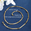 18K Gold Plated Geometric Alloy Necklace Chain