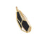 Copper Zircon Enamel Colorful Pendant Necklace