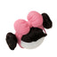 Newborn Baby Bow Hairband with Fontanelle Support and Wig Design