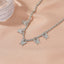 Creative Rhinestone Butterfly Tassel Anklet Fashion Beach Jewelry