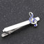 Men's French Business Shirt Cufflinks and Tie Clip Set - Note Diamond Design