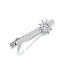 Men's Fashion Copper Tie Clip and Rudder Cufflinks Set
