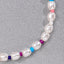 Bohemian Baroque Pearl Bracelet & Colorful Beaded Anklet Beach Chain