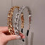 Candy Color Chain Headband Resin Hair Accessories for Women