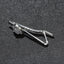 European American Men's French Business Shirt Accessories Set - Crystal Triangle Tie Clip & Cufflinks