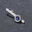 European American Fashion Men's Tie Clip and Cufflinks Set - Zircon Stone Business Accessories