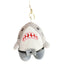 Cute Plush Shark Keychain Bag Pendant Toy