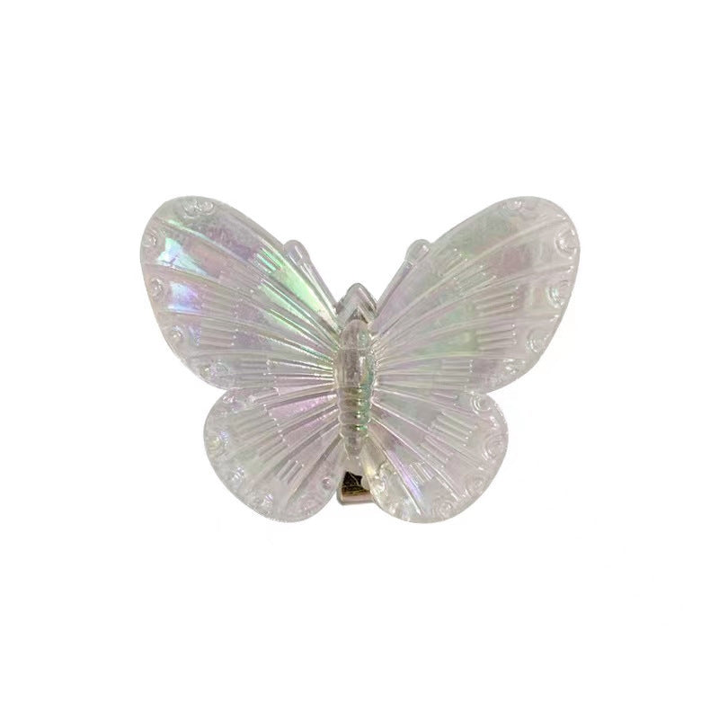 Cute Acrylic Butterfly Hair Clip for Women