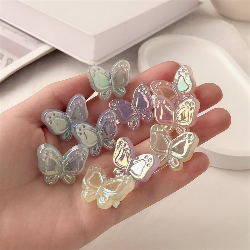 Cute Acrylic Butterfly Hair Clip