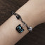 Cute Black Cat Resin Adjustable Unisex Bracelet