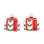 Cute Christmas Tree and Santa Claus Alloy Enamel Charm Set Jewelry Accessories