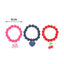 Cute Unicorn and Dog Heart-Shaped Acrylic and Rubber Kids' Bracelet Set - 3 Pieces