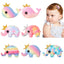 Cute Animal Elephant and Whale Crown Hair Clip for Kids