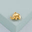 Elephant Pendant Stainless Steel Jewelry - Mirror Polished Hollow Design, Titanium Steel Animal Series Gold Plated Accessories