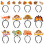 Cute Exaggerated Turkey Letter Headband for Thanksgiving Party