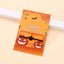 Cute Romantic Pumpkin Alloy Handmade Halloween Bracelets with Cartoon Pendants