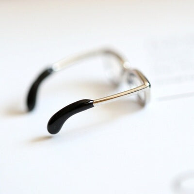 Cute Glasses Enamel Adjustable Open Ring - Fashionable Versatile Jewelry