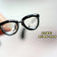 Cute Glasses Enamel Adjustable Open Ring - Fashionable Versatile Jewelry