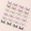 Cute Glitter Butterfly Hair Clips for Kids - Random Colors