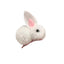 Cute Rabbit Plush Hair Clip for Girls