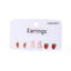 Cute Romantic Strawberry Carrot Alloy Handmade Girl's Earrings