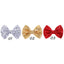 Cute Sequin Bow Knot Pleated Hair Clip for Girls