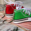 Colorful Canvas Sneaker Keychain Pendant Accessory