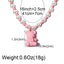 Cute Bear Pendant Imitation Pearl Beaded Women's Necklace