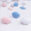 Cute Cloud Resin Drop Earrings - Simple and Stylish Clip-On Design