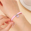 Cute Butterfly Nylon Metal Braid Adjustable Women's Bracelet