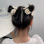 Cute Double Chiffon Pleated Flower Hair Tie Set for Children