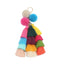 Cute Tassel Ball Alloy Cotton Keychain Pendant