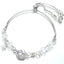 Cute Star and Moon Tassel Opal Glass Bracelet - Fashionable Alloy Design