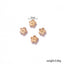 DIY CCB Plum Blossom Spacer Beads for Jewelry Making - Wholesale Plastic Beads
