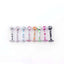 Geometric Stainless Steel Ear Cartilage and Lip Studs - 8 Colors Lacquered Finish