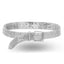 Elegant Women's Multi-Row Rhinestone Chain Belt