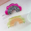 Elegant Streetwear Fruit Acetate Hair Claw Clips - Dragon Fruit & Cantaloupe Design